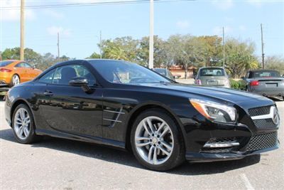 2013 black mercedes benz sl550 2door convertible