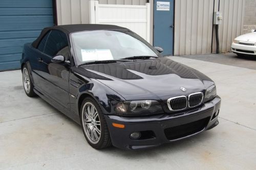 03 bmw 3 series m3 e46 smg 6 speed convertible hid 3.2l used cars knoxville tn