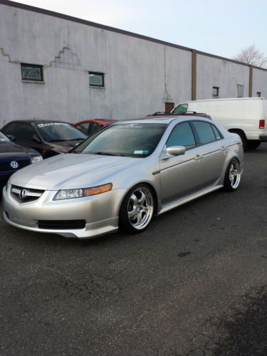 2006 acura tl 6 speed manual navigation tein work wheels aspec kit mint must see