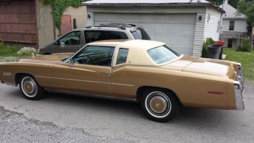 1977 cadillac eldorado base coupe 2-door 7.0l