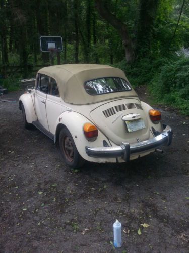 1978 convertible super beetle limited champagne edition ii karmann fuel injected