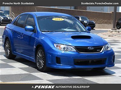 11k miles aerodynamic pkg manual sport-tuned suspension blue