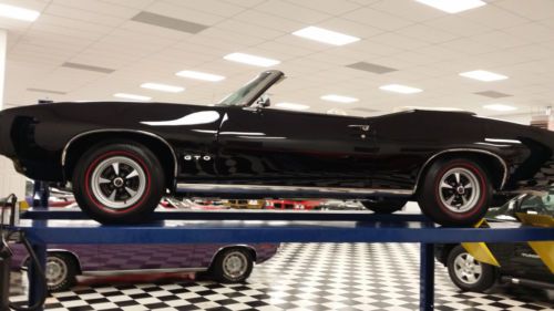 Black ram iv convertible gto &#034;one of 45&#034; 4 speeds number 1 condition!