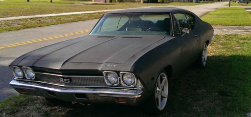 1968 chevrolet chevelle pro touring project *must see* low reserve!!!