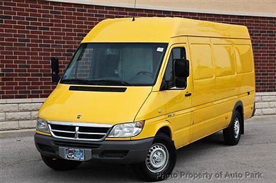 05 sprinter 2500 diesel high ceiling 158-in. wb fully serviced foldable shelfs