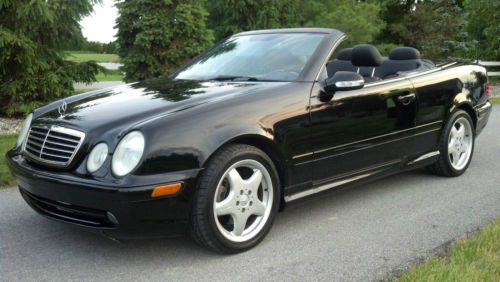 2000 mercedes-benz clk430 base convertible 2-door 4.3l