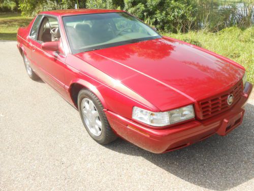 2000 cadillac eldorado non smoker  heated and memory seats  chrome wheels  nice