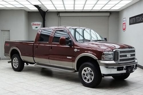 2006 ford f250 diesel 4x4 king ranch long bed sunroof fx4 heated leather