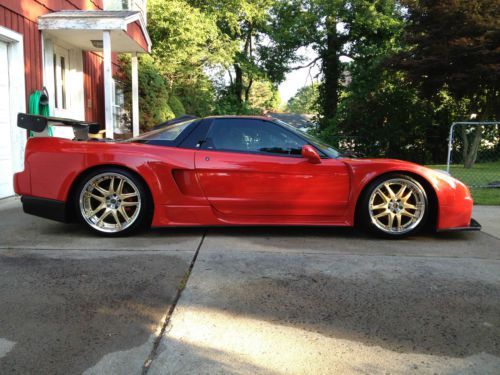 1991 acura nsx sorcery widebody supercharged 2002 conversion volks navi dvd mint