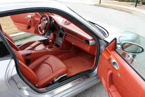 GT SILVER WITH FULL LEATHER TERRACOTTA **RARE COMBO** SPORTS CHRONO+, image 4