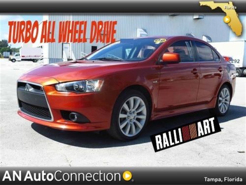 Mitsubishi lancer turbo 56k mi all wheel drive key less entry loaded