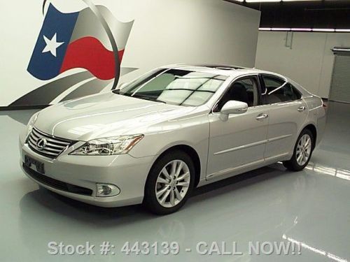 2011 lexus es350 sunroof climate seats one owner 39k mi texas direct auto