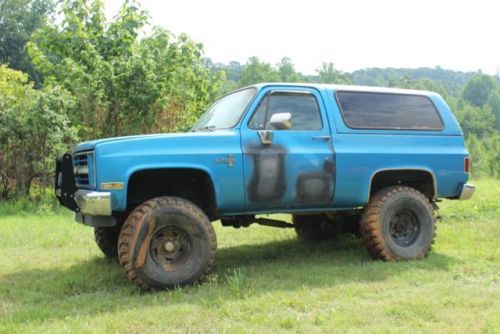 1985 3/4 ton chevrolet blazer custom deluxe sport utility 2-door 5.7l