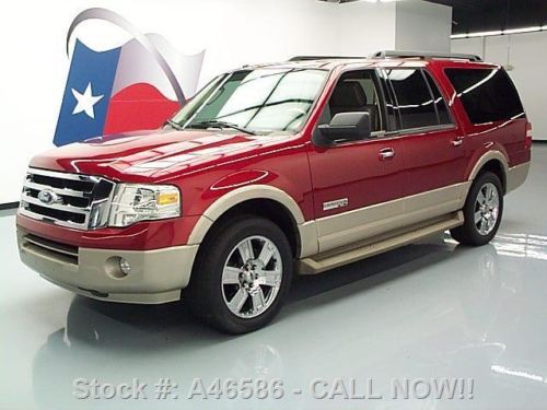 2007 ford expedition el eddie bauer sunroof dvd 69k mi texas direct auto