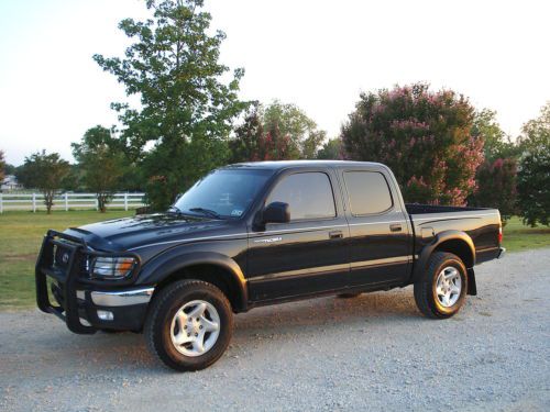 2002 toyota tacoma sr5 v6, double cab, 4x4, no reserve