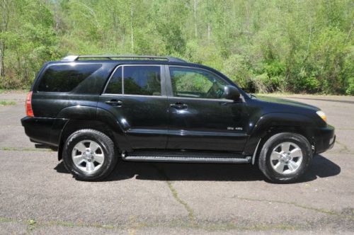 04 toyota 4runner sr5 sport utility 4-door 4.0l awd no reserve sunroof maintaine