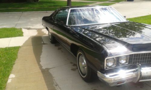 1973 impala garage stored,clean,black in and out,, US $7,500.00, image 3