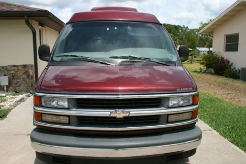 1996 chevy high top conversion van with wheel chair lift ability