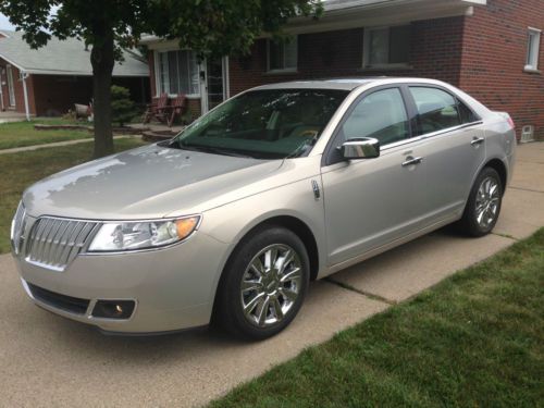 2011 lincoln mkz_awd_navigation_sunroof_backup camera_htd&amp;cld seats_no reserve