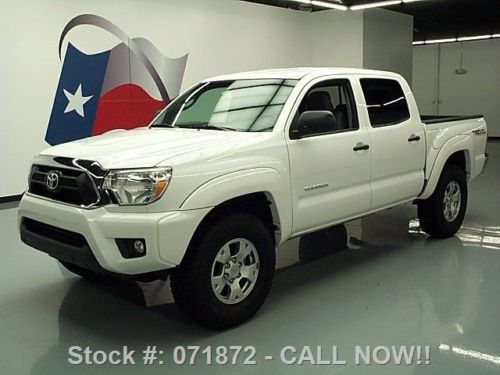 2013 toyota tacoma v6 double cab 6-speed trd 4x4 17k mi texas direct auto