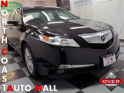 2009(09) acura tl tech package navi-blk/blk-back camera-loaded $22,495