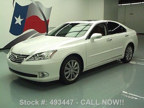 2012 lexus es350 sunroof nav rear cam climate seats 18k texas direct auto