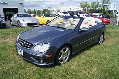 2007 clk 550 cabriolet amg, navigation, amg rims, nice, 61323 miles