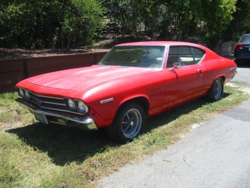 1969 two-door chevrolet chevelle