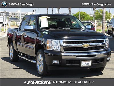 4wd crew cab 143.5&#034; lt bargain corner low miles 4 dr truck automatic vortec 4.8l