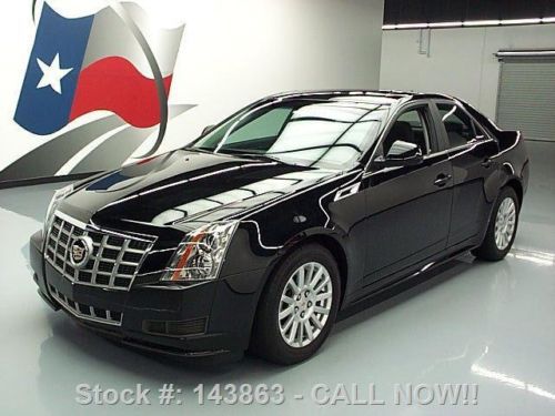 2012 cadillac cts4 awd pano sunroof black on black 26k texas direct auto