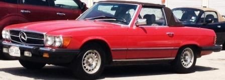 1984 mercedes-benz 380 sl convertible