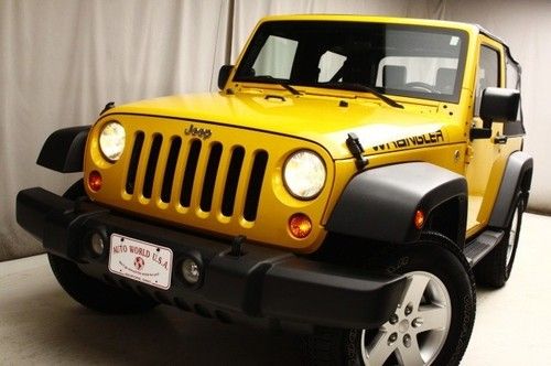 We finance!! 2008 jeep wrangler 4wd autotransmission heatedseats powerwindows