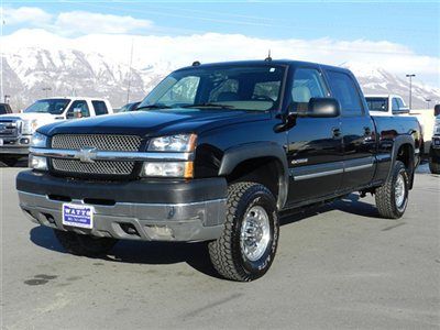 Crew cab lt3 4x4 8.1 vortec gas motor leather low miles shortbed auto truck