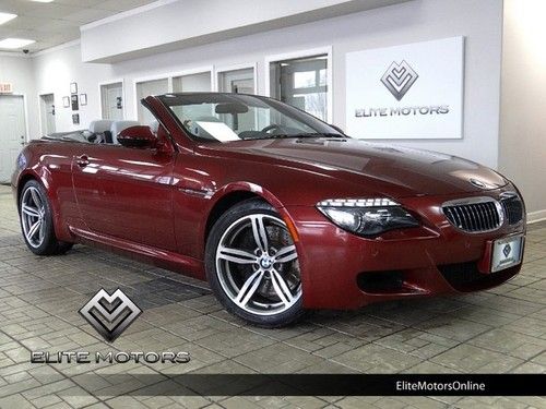 2009 bmw m6 convertible dual clutch smg prem sound 119k msrp