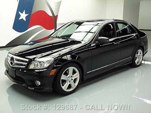 2010 mercedes-benz c300 sport sunroof nav htd seats 55k texas direct auto