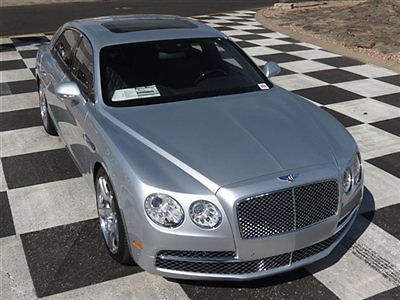 14 bentley flying spur 175 miles dealer demo mulliner pkg save $$$ in az