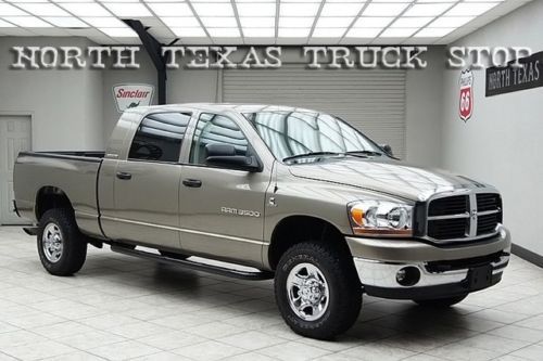 2006 dodge ram 3500 diesel 4x4 srw slt mega cab 1 texas owner