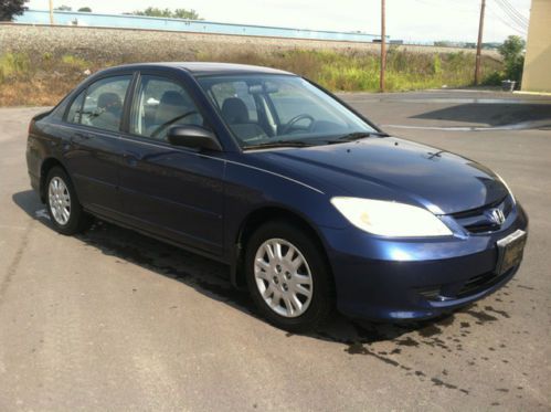 Blue 4 door sedan gray interior very clean carfax guaranteed two owners