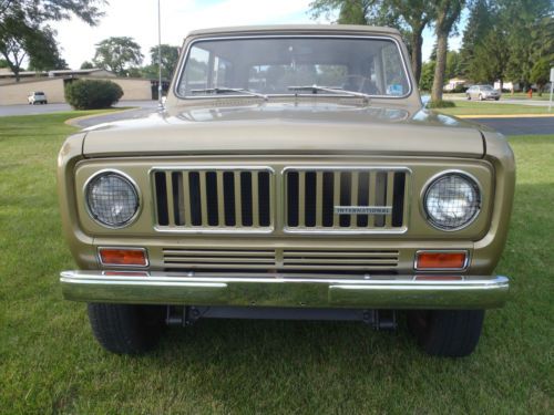 1973 international harvester scout ii 4x4 convertible