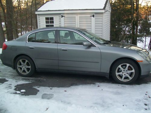 2004 infiniti g35 x sedan 4-door 3.5l