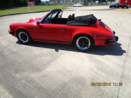 1988 porsche 911 cabriolet