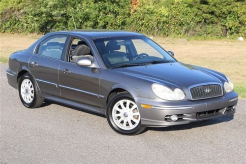 2004 hyundai sonata for sale~v6~cd~wood~alloys~non smoker~one owner!