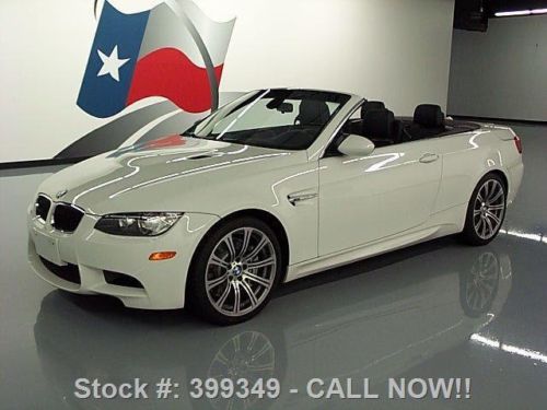 2011 bmw m3 convertible hard top 6-spd nav 19&#039;s 23k mi texas direct auto