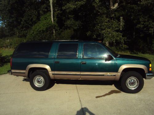 1995 GMC K2500 4X4 Suburban SLT Sport Utility 4-Door 6.5L - DIESEL -, image 6