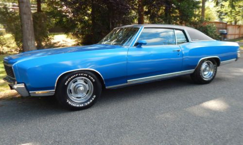 1972 chevy monte carlo big block 396 buckets no reserve turbo auto worldwide