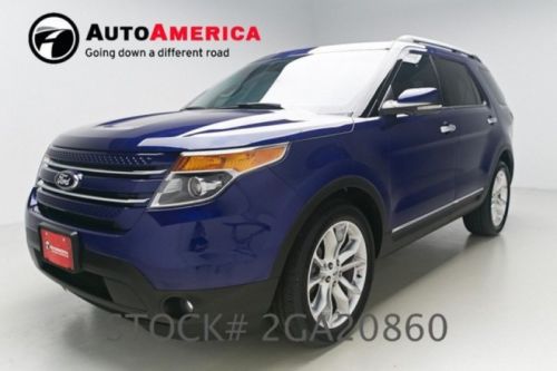2013 ford explorer limited 24k low miles nav pano roof 3rd row htd leather