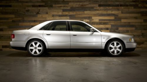 2002 audi s8 4.2 quattro nav bose silver/black clean car priced to sell!