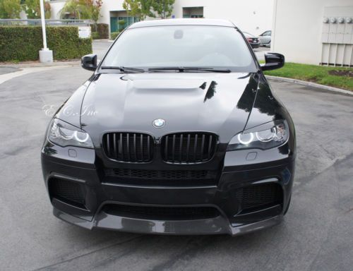 Bmw x6m black vorsteiner ed carbon fiber kit hood dvd kit more  $21000 upgrade