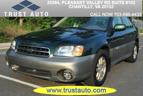 2001 subaru outback limited sedan 4-door 2.5l