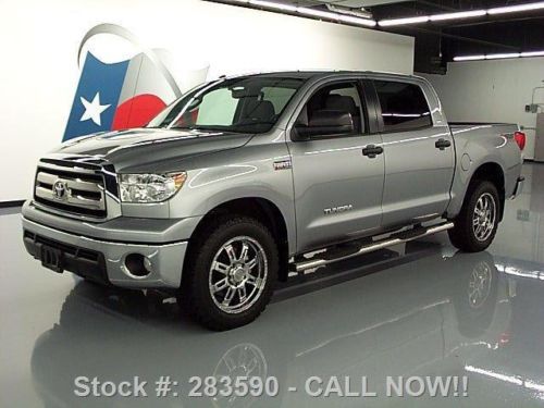 2013 toyota tundra sr5 crewmax 4x4 tss 20&#034; wheels 18k texas direct auto